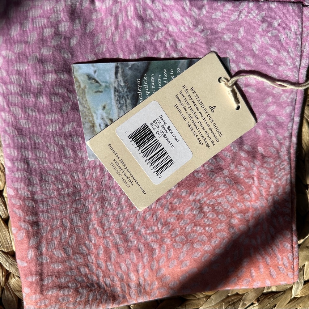 NWT Prana Women's Multicolor Yoga Pilates Wrap Neck Infinity Sara Scarf - Picture 4 of 6